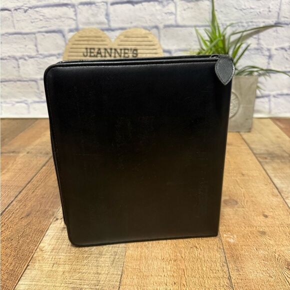 Franklin Covey PLANNER  BINDER BLACK  18688 7 rings - Picture 2 of 12
